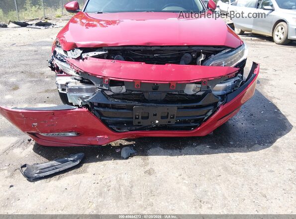 1HGCV1F38JA160713 2018 HONDA ACCORD Красный 