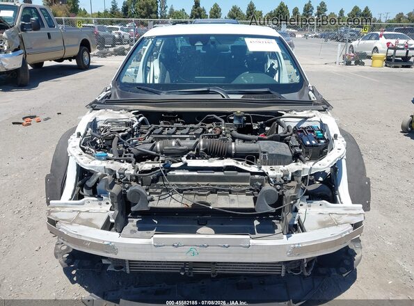 1HGCV1F38JA201941 2018 HONDA ACCORD White Դիմացի տեսք