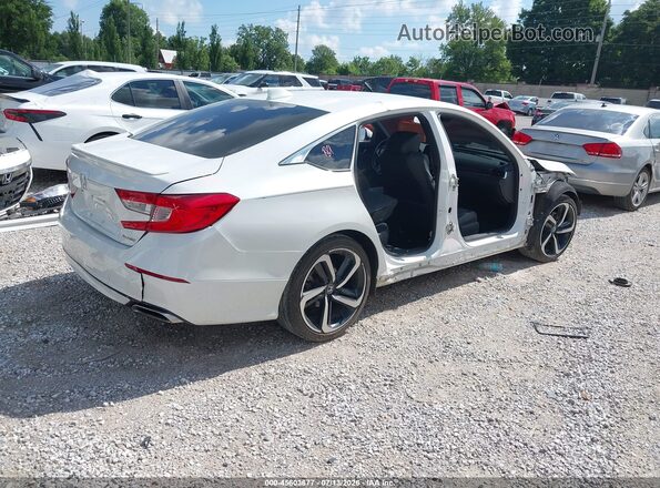 1HGCV1F38JA235734 2018 HONDA ACCORD White Trasero derecho