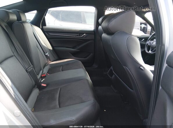 1HGCV1F38KA007024 2019 HONDA ACCORD Silver VIN sticker view