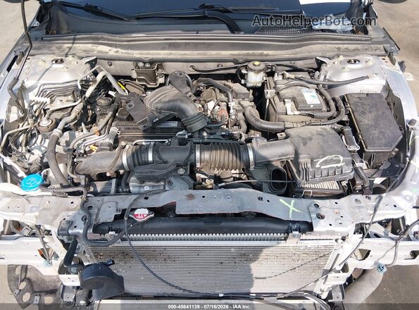 1HGCV1F38KA007024 2019 HONDA ACCORD Silver Rear view