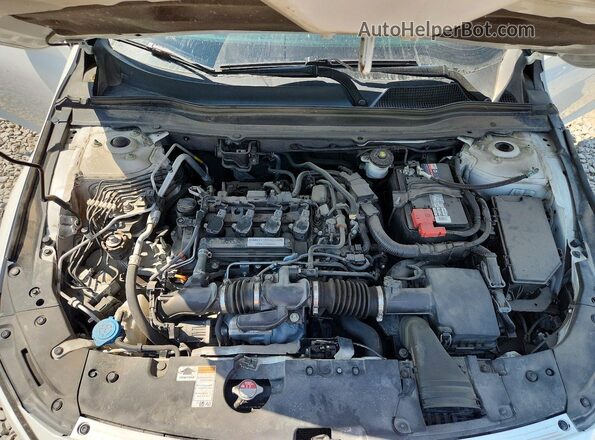 1HGCV1F38KA081639 2019 HONDA ACCORD Белый Вид задней части салона