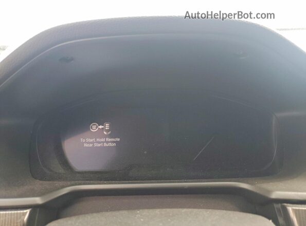 1HGCV1F38KA804874 2019 HONDA ACCORD Black Вид щитка приладів
