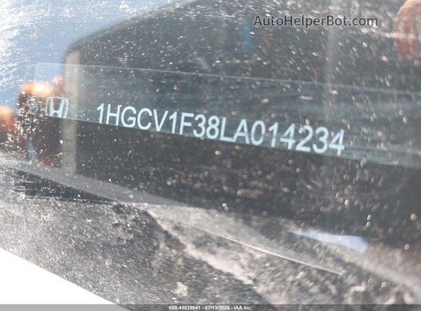 1HGCV1F38LA014234 2020 HONDA ACCORD White Widok komory silnika