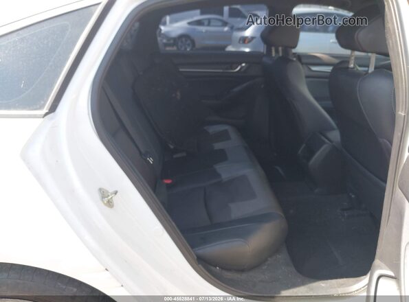 1HGCV1F38LA014234 2020 HONDA ACCORD White Widok naklejki z numerem VIN
