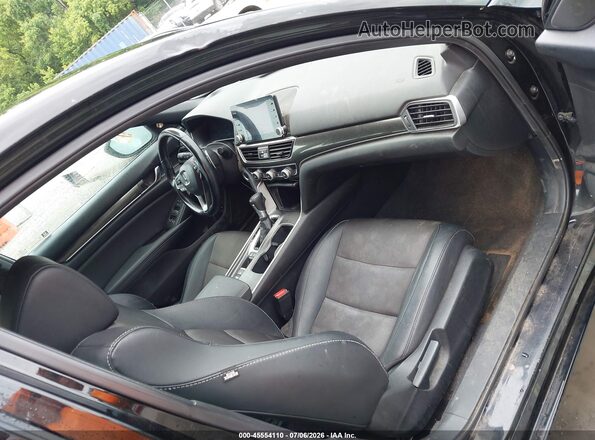 1HGCV1F38LA016890 2020 HONDA ACCORD Black Vista interior delantera