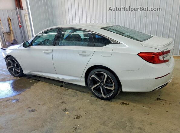 1HGCV1F38LA048867 2020 HONDA ACCORD White Trasero izquierdo