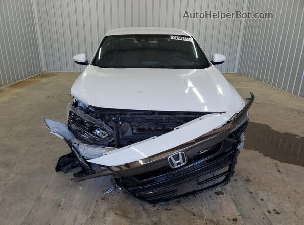 1HGCV1F38LA048867 2020 HONDA ACCORD White Vista de la etiqueta del VIN