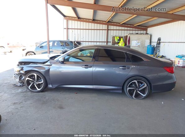 1HGCV1F38LA079326 2020 HONDA ACCORD Gray 