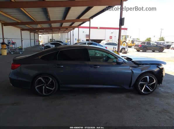 1HGCV1F38LA079326 2020 HONDA ACCORD Gray 360 interior view