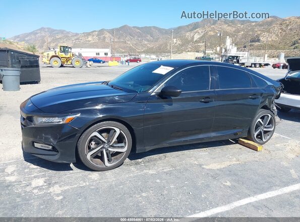 1HGCV1F38LA146801 2020 HONDA ACCORD Black 360 interior view