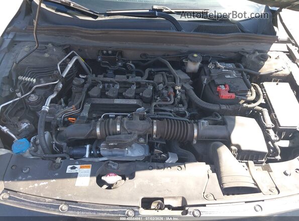 1HGCV1F38LA146801 2020 HONDA ACCORD Black Rear view