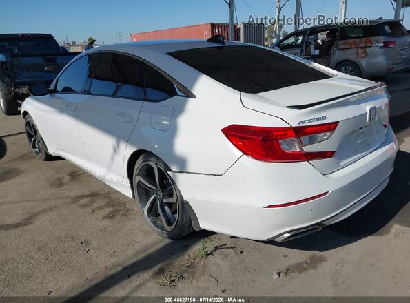 1HGCV1F38MA088223 2021 HONDA ACCORD White Tył lewy