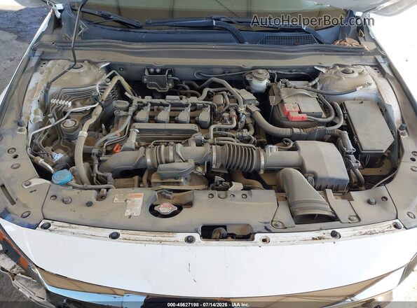 1HGCV1F38MA088223 2021 HONDA ACCORD White Widok z tyłu