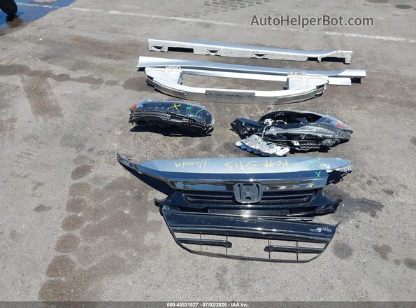 1HGCV1F38NA001096 2022 HONDA ACCORD Серебряный Вид щитка приборов