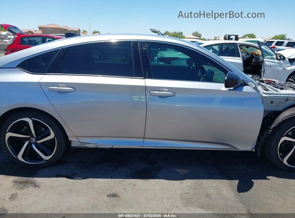 1HGCV1F38NA001096 2022 HONDA ACCORD Серебряный Панорамный вид салона 360°