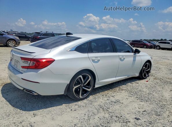1HGCV1F38NA012714 2022 HONDA ACCORD Белый Задняя правая четверть