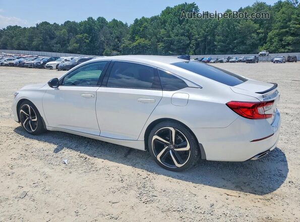 1HGCV1F38NA012714 2022 HONDA ACCORD Белый Задняя левая четверть