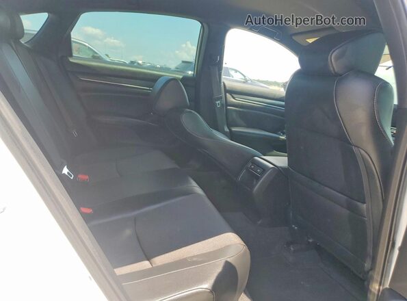 1HGCV1F38NA012714 2022 HONDA ACCORD Белый Вид задних сидений