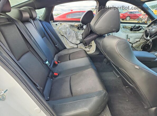 1HGCV1F38NA068183 2022 HONDA ACCORD White Widok tylnych siedzeń