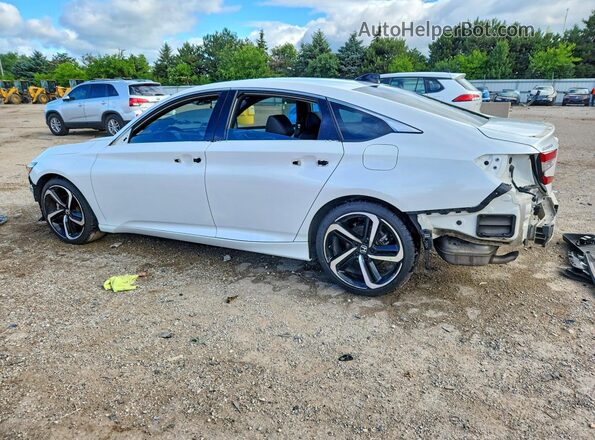 1HGCV1F38NA068183 2022 HONDA ACCORD White Tył lewy
