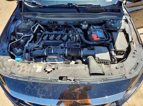 1HGCV1F38NA106947 2022 HONDA ACCORD Black Սալոնի հետևի տեսք