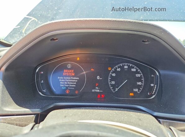 1HGCV1F38NA106947 2022 HONDA ACCORD Black Սարքավորումների վահանակի տեսք