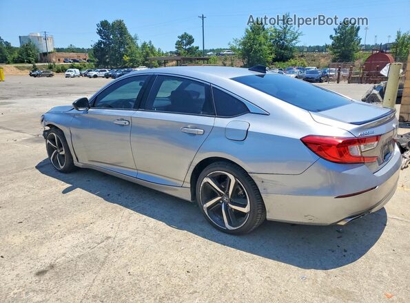 1HGCV1F38NA113610 2022 HONDA ACCORD Silver უკანა მარცხენა