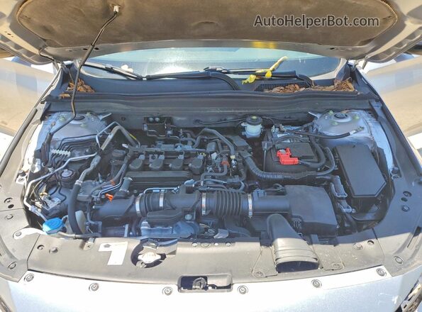 1HGCV1F38NA113610 2022 HONDA ACCORD Silver უკანა სალონის ხედი