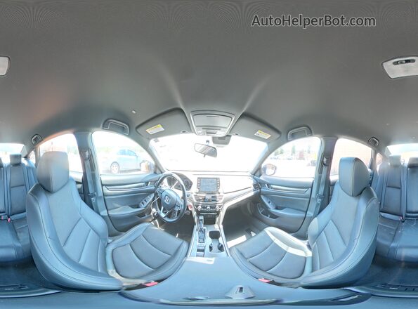 1HGCV1F38NA113610 2022 HONDA ACCORD Silver VIN კოდის სტიკერის ხედი