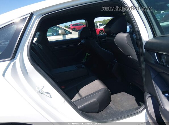 1HGCV1F38NA116457 2022 HONDA ACCORD White VIN კოდის სტიკერის ხედი