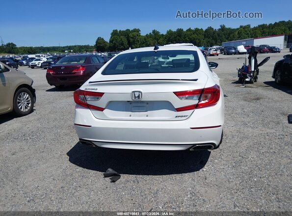1HGCV1F38NA116457 2022 HONDA ACCORD White 