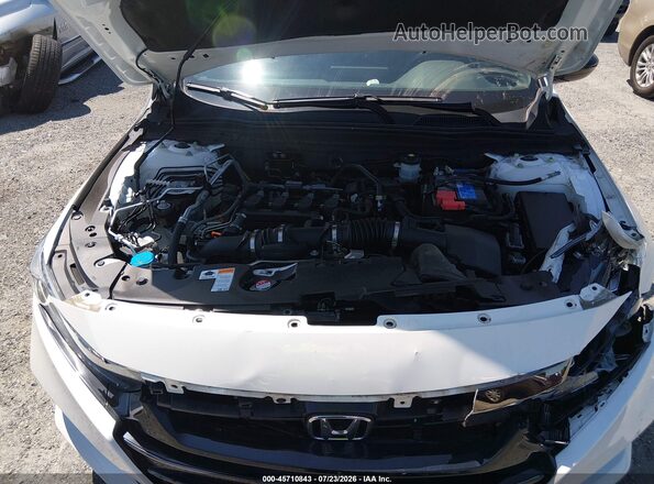 1HGCV1F38NA116457 2022 HONDA ACCORD White უკანა ხედი