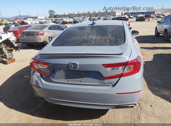1HGCV1F38NA117379 2022 HONDA ACCORD Gray 