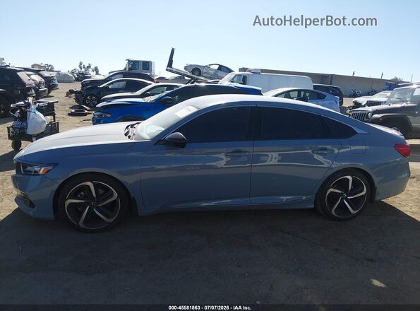 1HGCV1F38NA117379 2022 HONDA ACCORD Gray Панорамний вид салону 360°