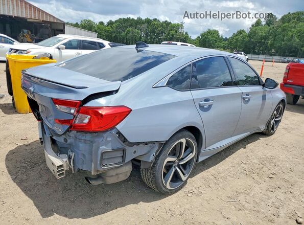 1HGCV1F38NA122162 2022 HONDA ACCORD Blue Rear right