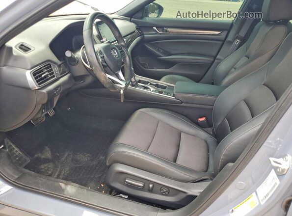 1HGCV1F38NA122162 2022 HONDA ACCORD Blue Front interior view
