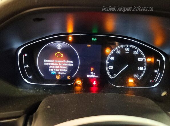 1HGCV1F39JA011856 2018 HONDA ACCORD Серый Вид щитка приборов