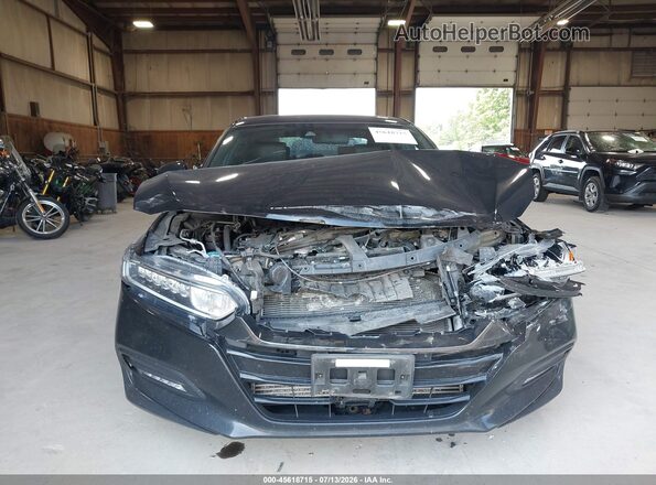 1HGCV1F39JA034814 2018 HONDA ACCORD Black Vista interior trasera