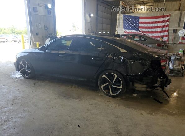 1HGCV1F39JA068879 2018 FORD SEDAN Black Tył lewy