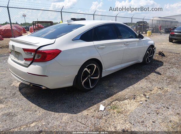 1HGCV1F39JA147386 2018 HONDA ACCORD White Trasero derecho