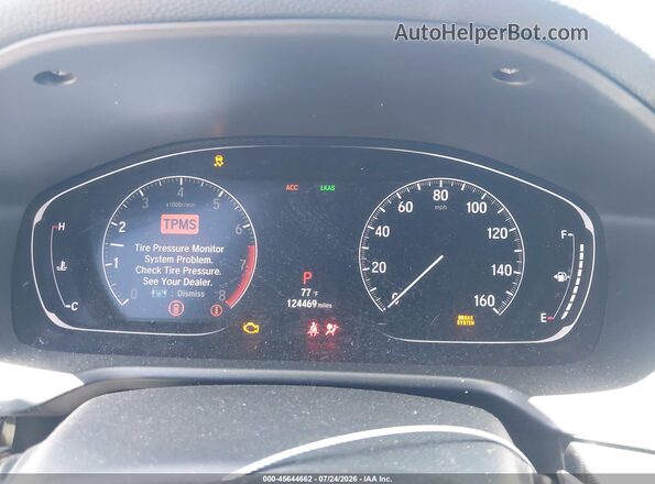 1HGCV1F39JA155214 2018 HONDA ACCORD Gray უკანა სავარძლების ხედი
