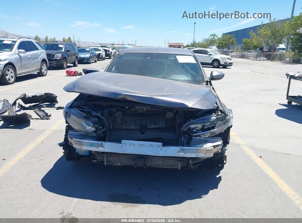 1HGCV1F39JA155214 2018 HONDA ACCORD Gray უკანა სალონის ხედი