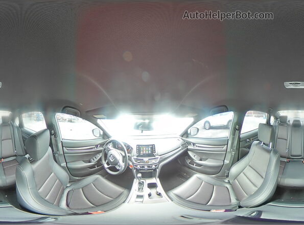 1HGCV1F39KA041280 2019 HONDA ACCORD White VIN კოდის სტიკერის ხედი