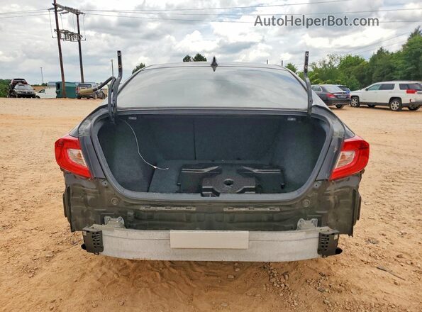1HGCV1F39KA045782 2019 HONDA ACCORD Черный Вид сзади