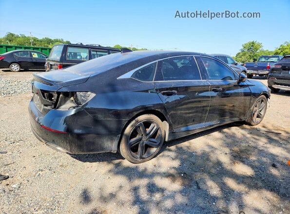 1HGCV1F39KA072738 2019 HONDA ACCORD Black Rear right