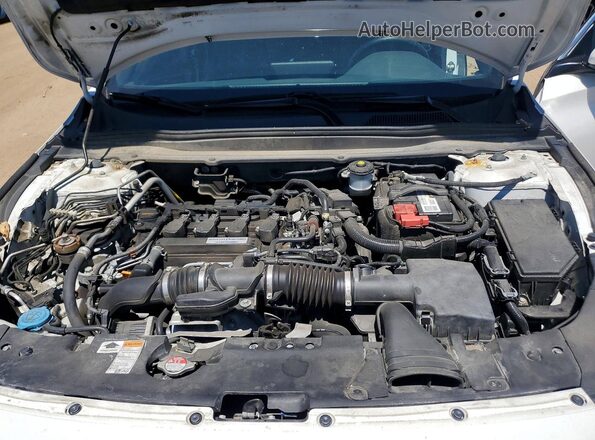 1HGCV1F39KA088454 2019 HONDA ACCORD White Rear interior view