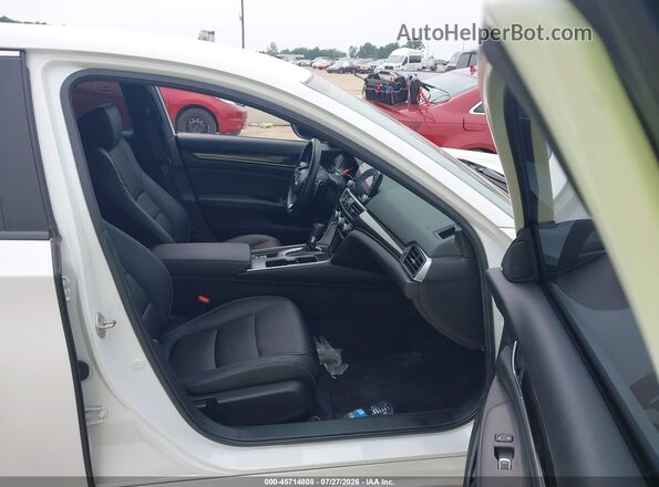 1HGCV1F39KA112882 2019 HONDA ACCORD White Vista interior delantera