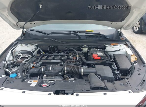 1HGCV1F39KA112882 2019 HONDA ACCORD White Vista trasera