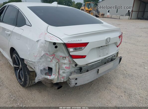 1HGCV1F39KA112882 2019 HONDA ACCORD White Vista frontal